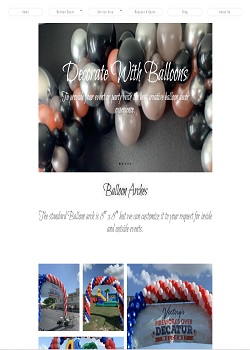 Decorate with balloons Decorate with balloons