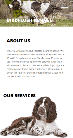 Birdflush Kennel Birdflush Kennel